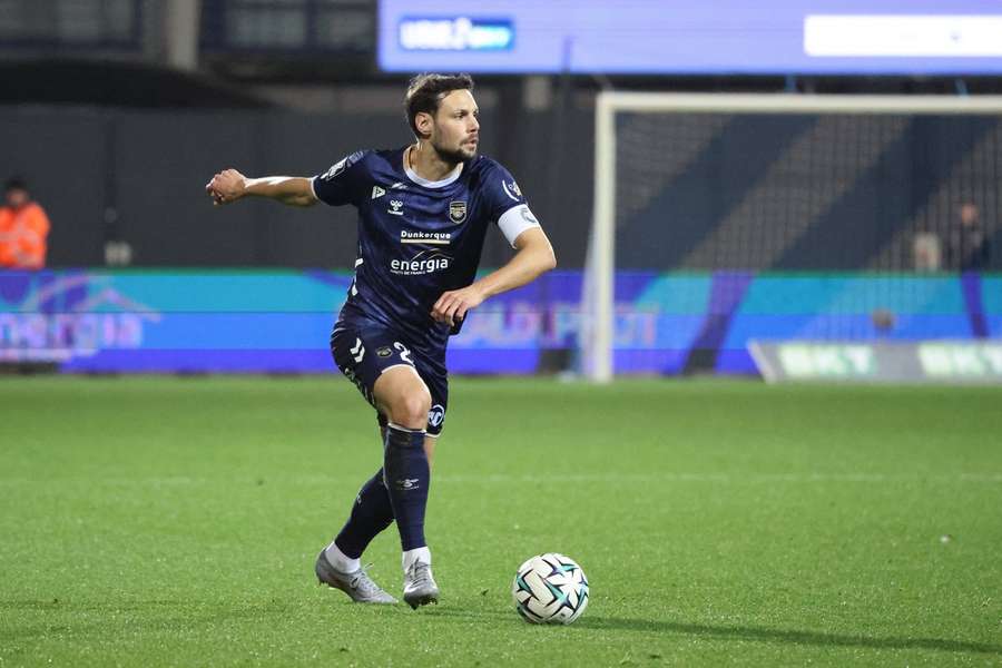Vincent Sasso, capitaine de Dunkerque