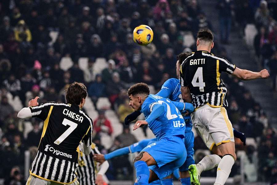 Federico Gatti erzielt sein Tor für Juventus Turin