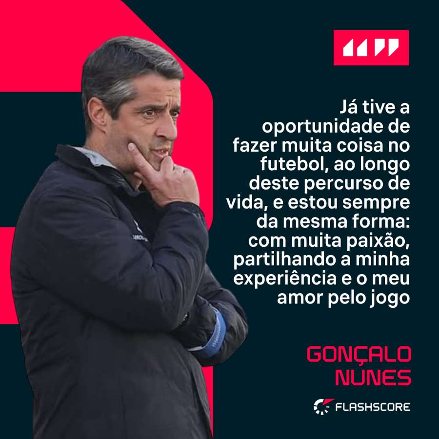 Gonçalo Nunes satisfeito com o seu trajeto Gonçalo Nunes satisfeito com o seu trajeto