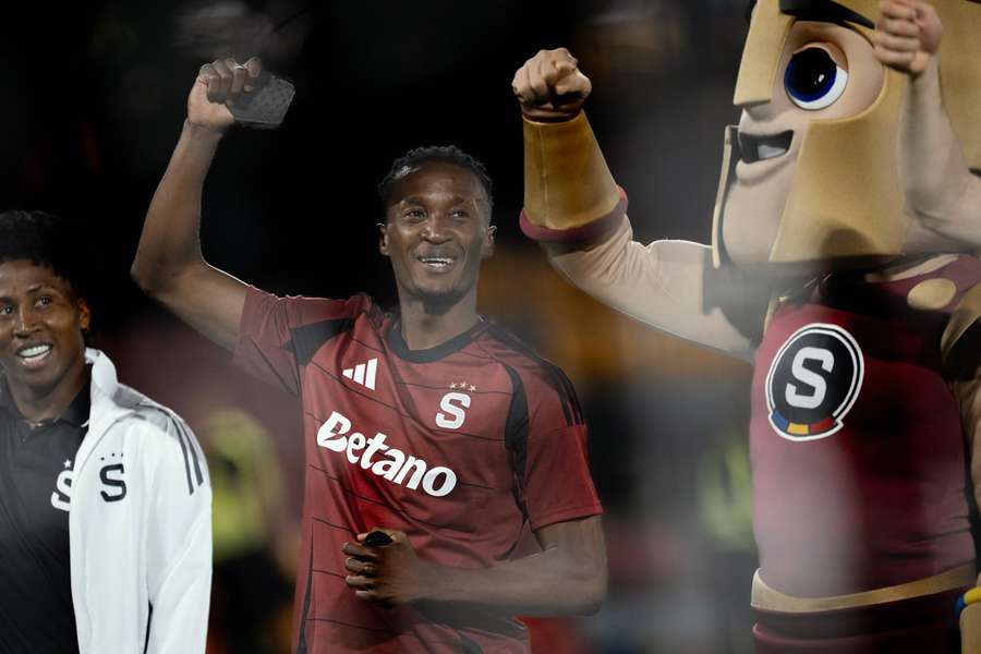 Santiago Eneme se začíná prosazovat ve sparťanském dresu. Santiago Eneme se začíná prosazovat ve sparťanském dresu.