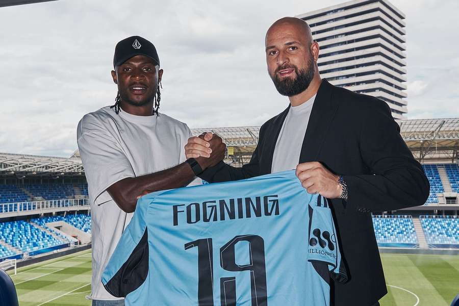 Fogning assinou pelo Slovan Bratislava Fogning assinou pelo Slovan Bratislava