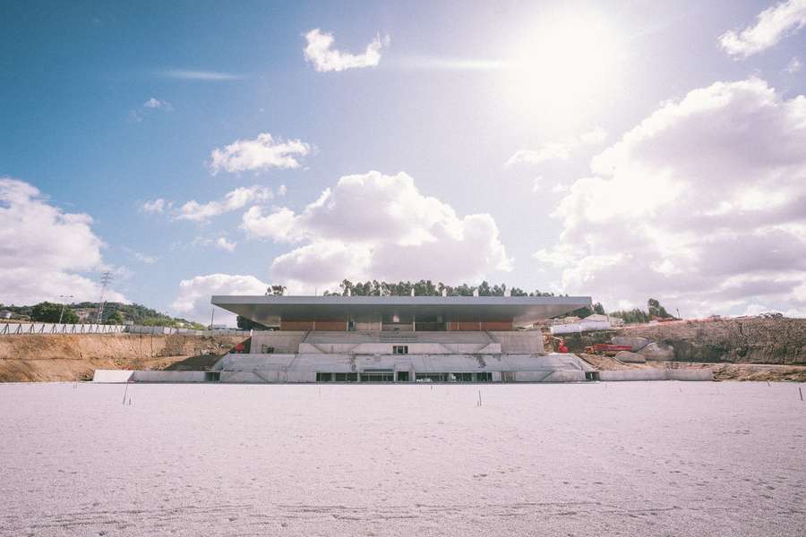 Imagem do novo estádio da Cidade Desportiva do SC Braga Imagem do novo estádio da Cidade Desportiva do SC Braga