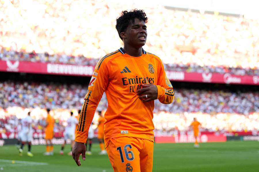 Endrick, ante el Sevilla Endrick, ante el Sevilla