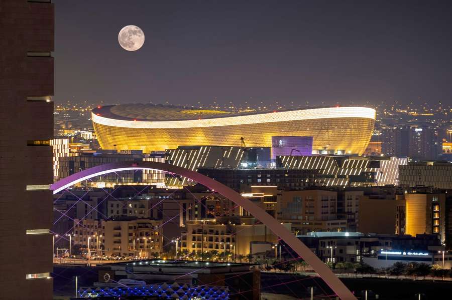 Lusail Stadium hosted the 2022 FIFA World Cup final and is rumored to be the venue of the Finalissima