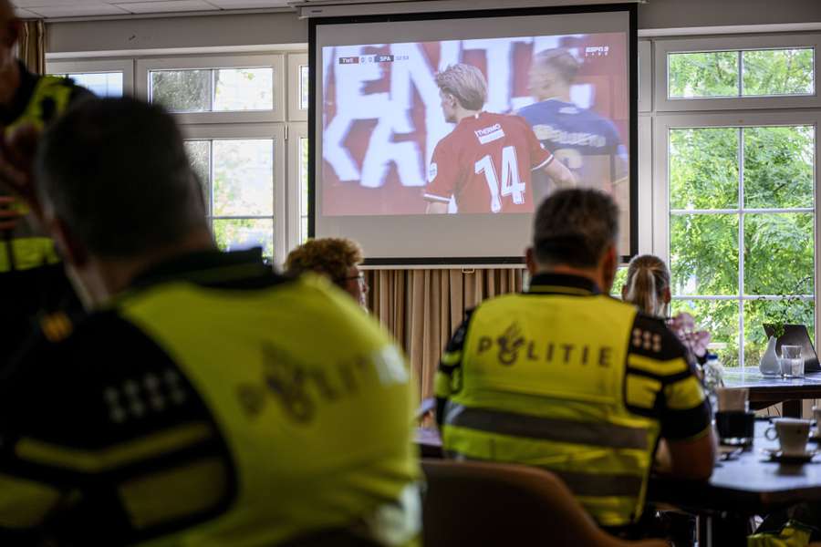 De politie was aan het staken afgelopen weekend