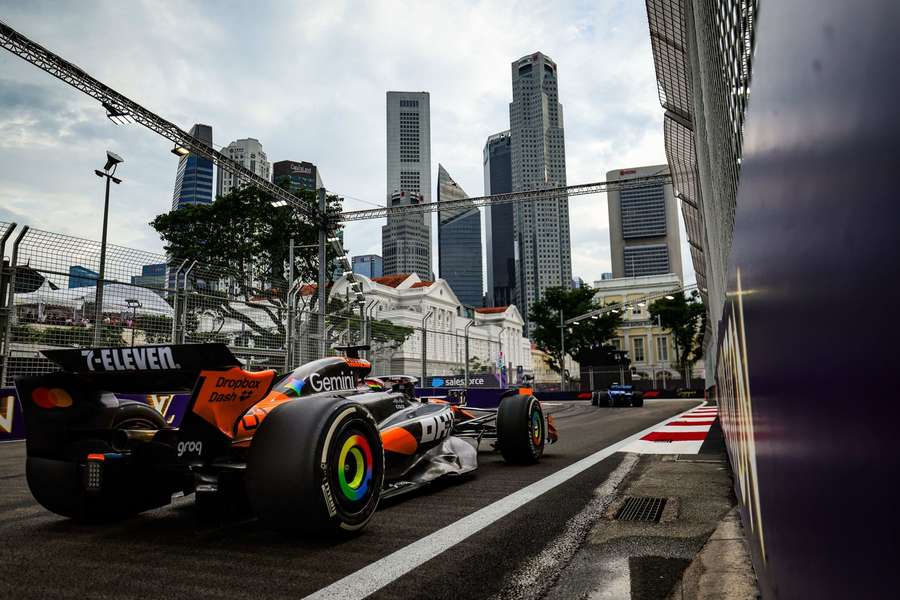 Piastri in Singapore