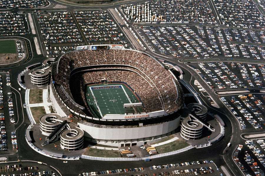 O antigo Giants Stadium