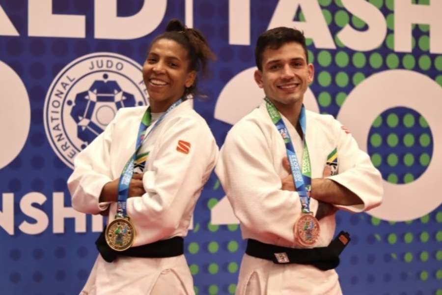 Dupla brasileira fez bonito em Taskhent
