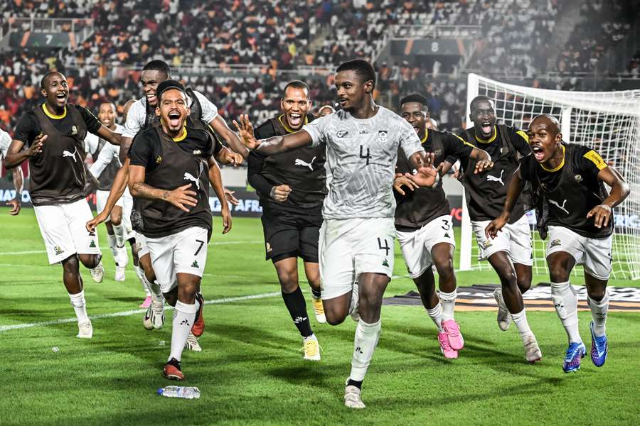 Teboho Mokoena scored a stunner of a free-kick in the win over Morocco at the 2023 finals Teboho Mokoena scored a stunner of a free-kick in the win over Morocco at the 2023 finals