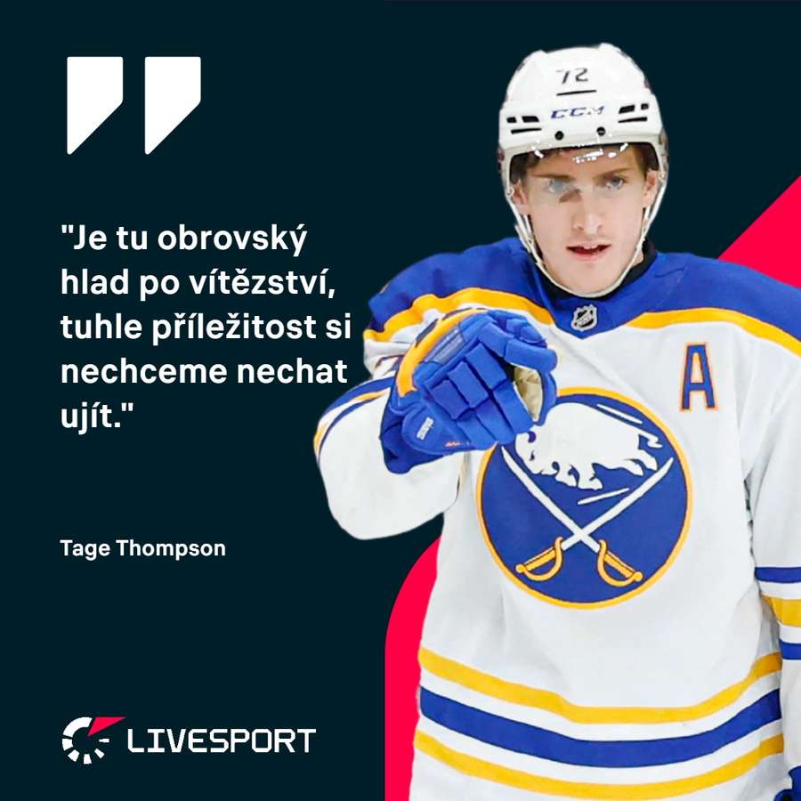 Thomspon ví, že Buffalo má slušné šance.