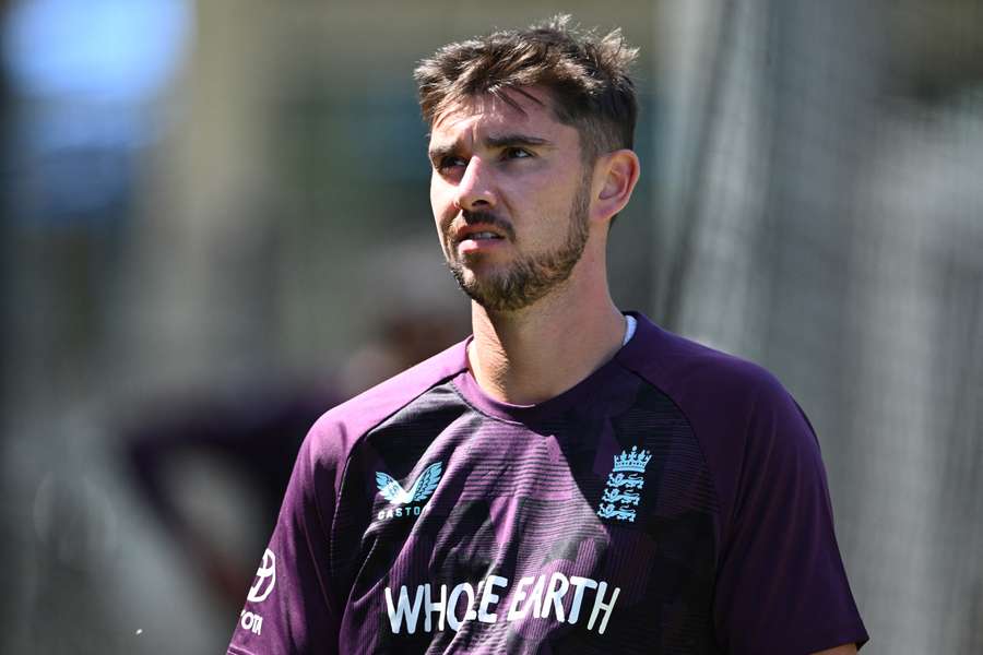 England's Josh Tongue during an England nets session England's Josh Tongue during an England nets session