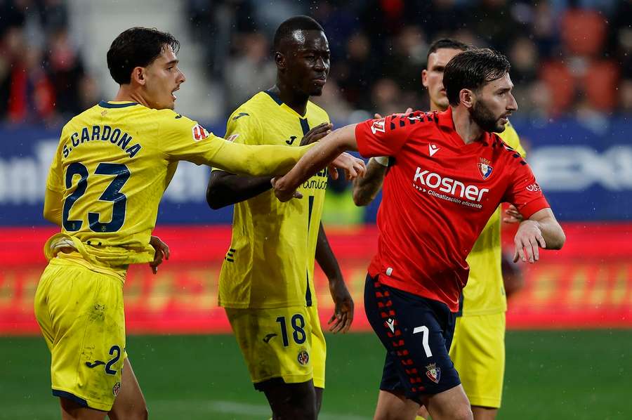 Osasuna and Villarreal drew 2-2 on Saturday