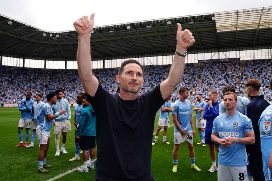 Lampard muss mit Coventry in die Play-Offs. 