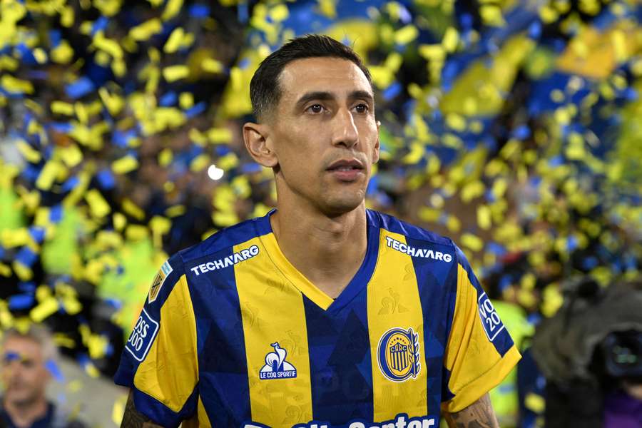 Di María, peça fundamental no Rosario Central Di María, peça fundamental no Rosario Central