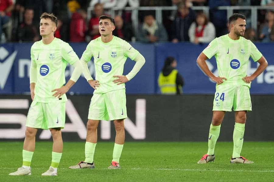 Le Barça chute contre Osasuna