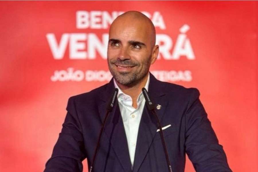 João Diogo Manteigas, candidato à presidência do Benfica