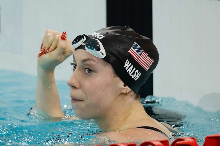 Gretchen Walsh tiene motivos para celebrar