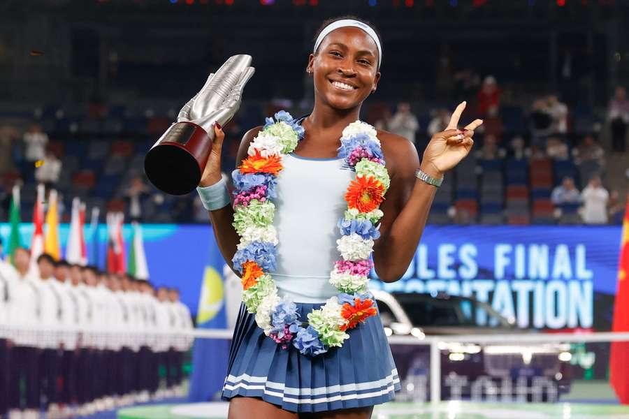 Coco Gauff, la última campeona del certamen. Coco Gauff, la última campeona del certamen.