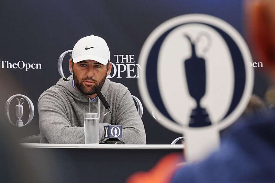 Scottie Scheffler spoke openly ahead of the start of The Open
