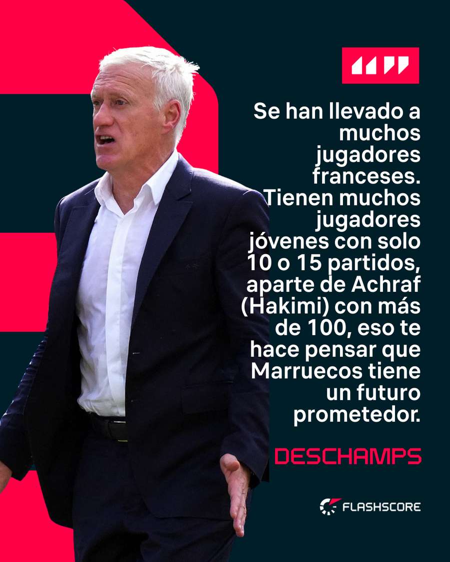 Deschamps atiende a los medios Deschamps atiende a los medios