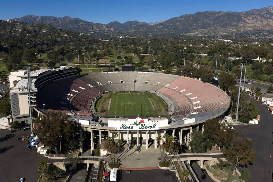 Im Rose Bowl finden die Halbfinals, Bronzespiele und Finals satt Im Rose Bowl finden die Halbfinals, Bronzespiele und Finals satt