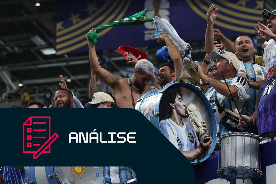 Jogos da Argentina mostram sintonia entre jogadores e claque Jogos da Argentina mostram sintonia entre jogadores e claque