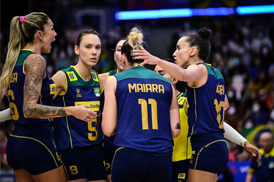 As brasileiras tiveram grande poder de recuperação para sair com a vitória em Bangkok