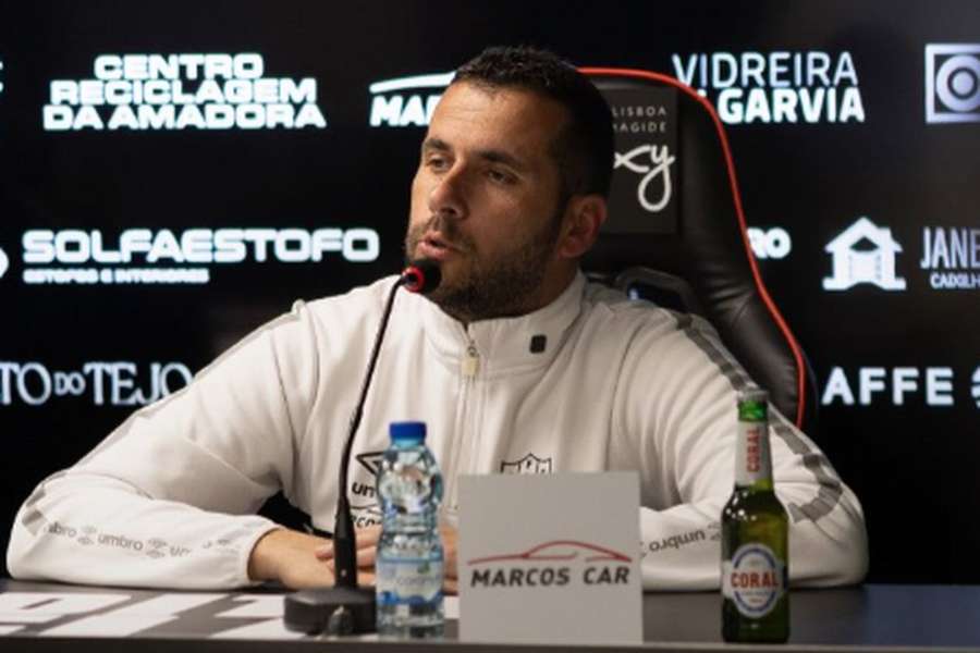 João Nuno, treinador do Estrela da Amadora