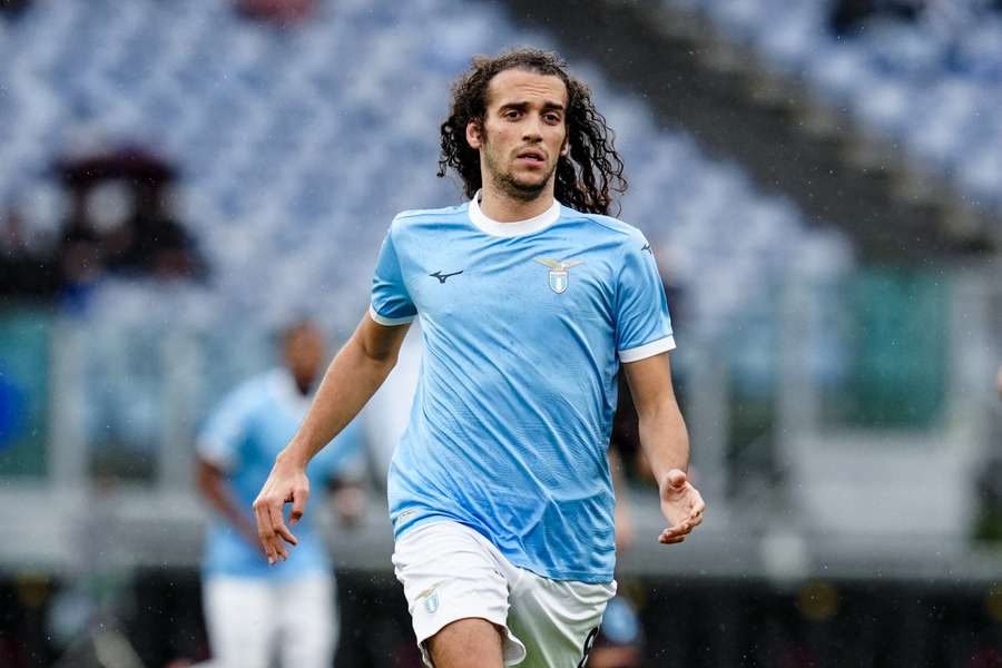 Mattéo Guendouzi avec la Lazio.