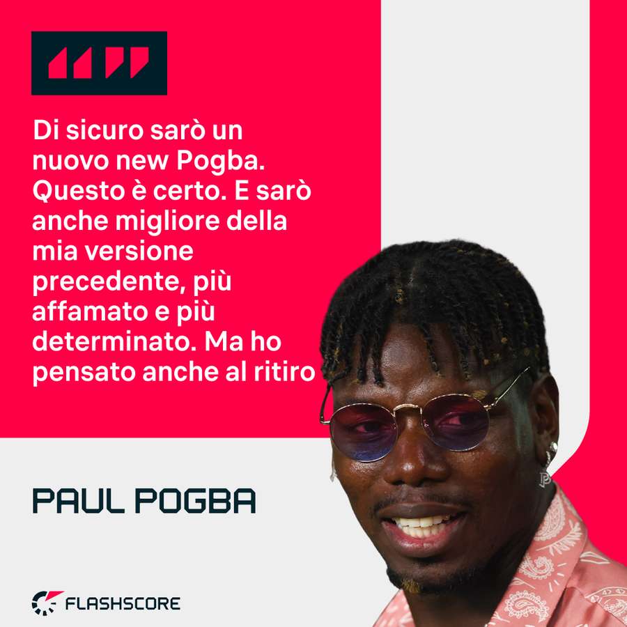 Le parole di Pogba