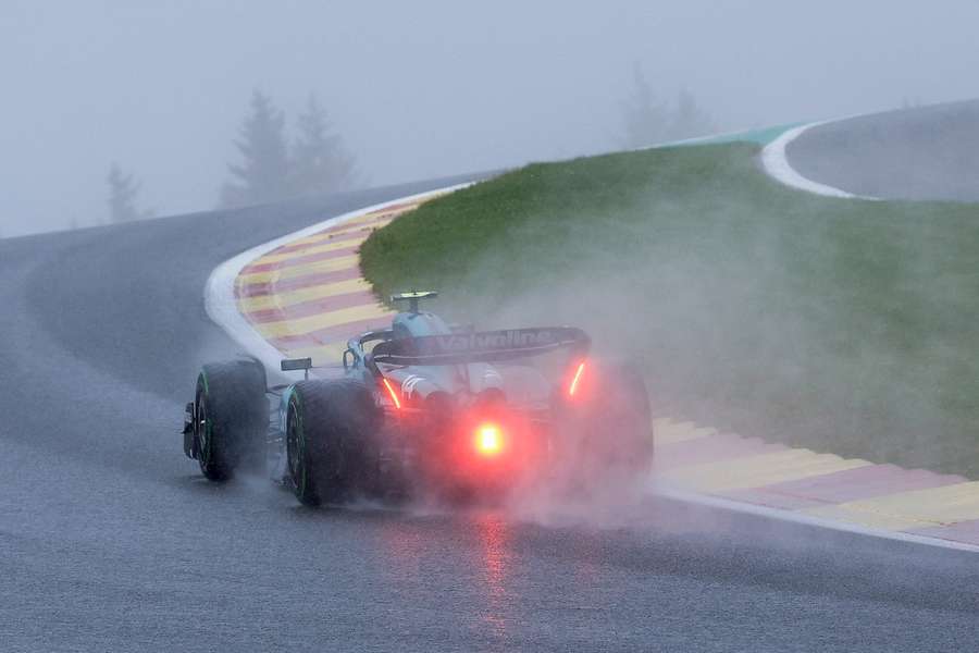 A chuva será um fator a ter em conta no Treino Livre 3.