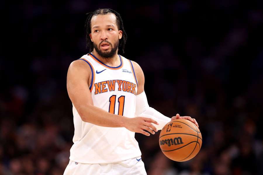 Jalen Brunson was key in the New York Knicks' win on Saturday.
