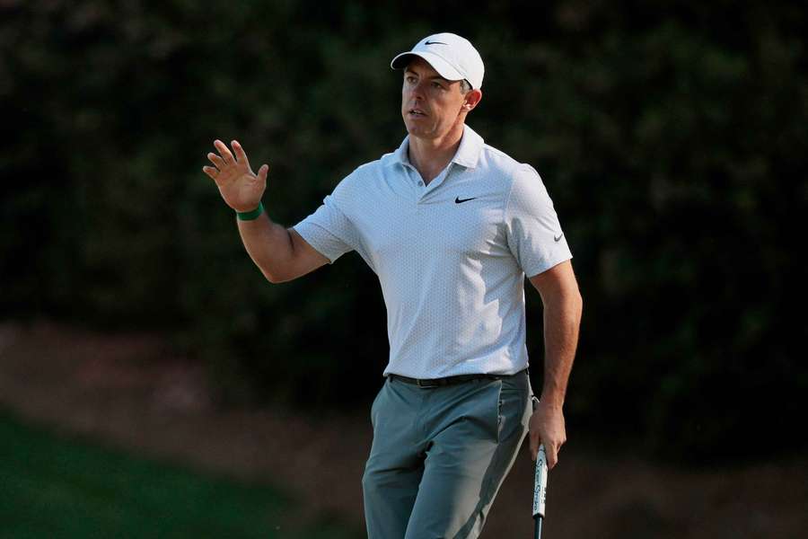 Rory McIlroy auf Loch 13.