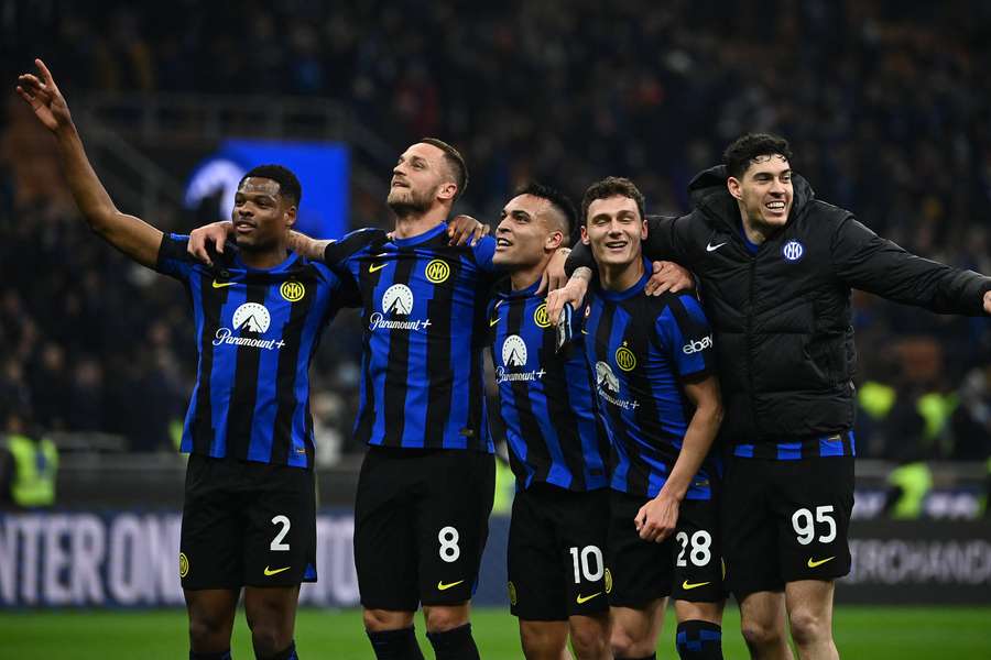 Inter are four points clear at the top of Serie A