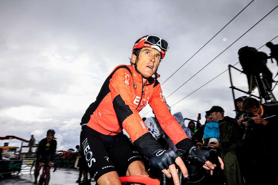 Geraint Thomas sur le Tour de France 2025.