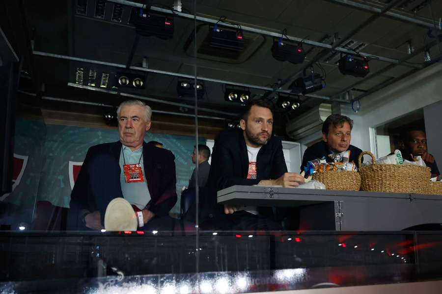 Carlo Ancelotti em Flamengo x Deportivo Táchira