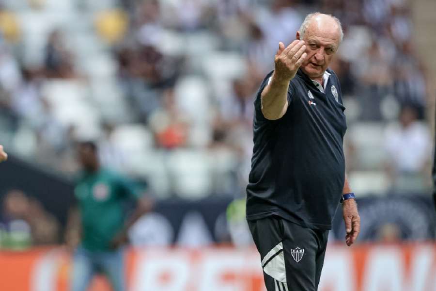 Felipão não tem vivido dias felizes com a torcida do Atlético-MG 