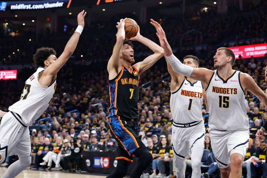Rekord i wygrana Oklahoma City Thunder, New York Knicks znowu górą w Bostonie