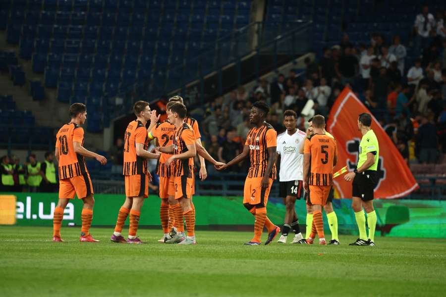 Lo Shakhtar festeggia la qualificazione