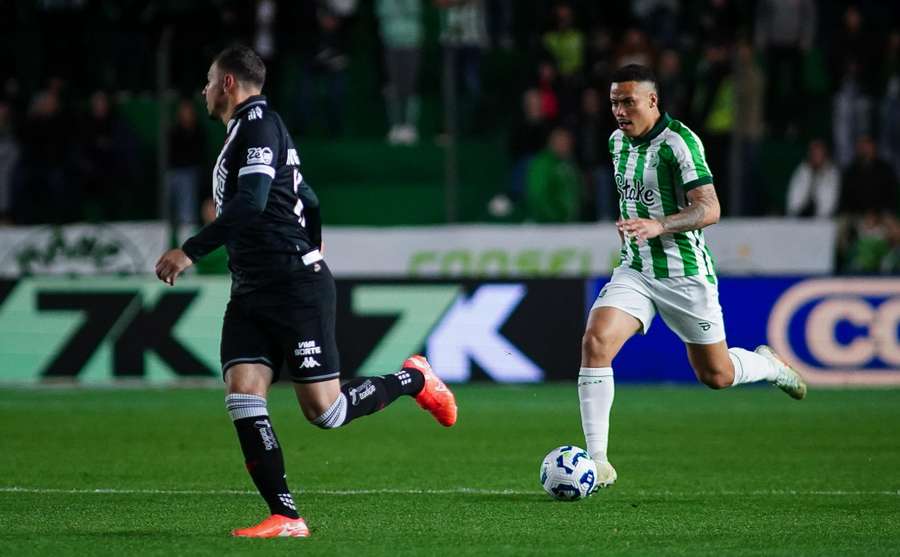 O Juventude teve domínio do duelo contra o Vasco