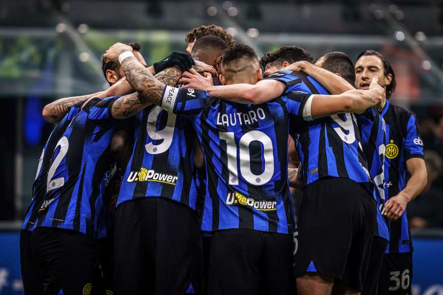 Inter have a seven-point lead at the top of Serie A with a game in hand