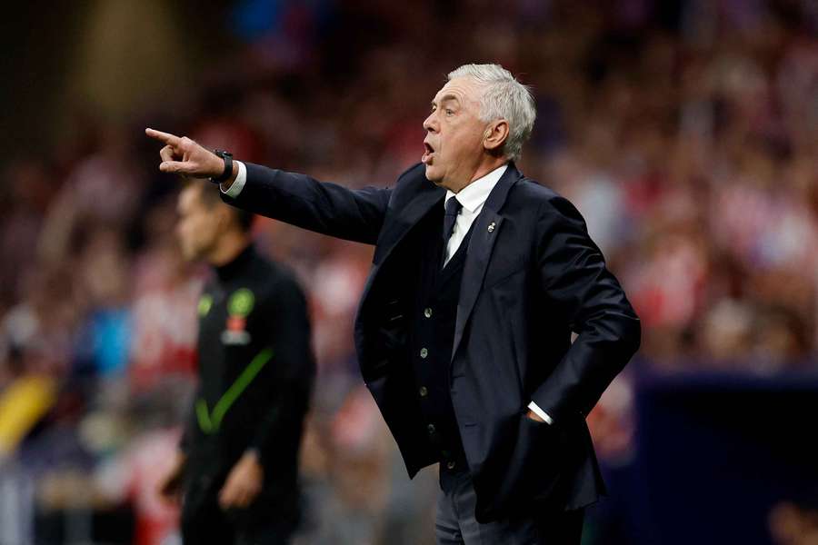 Ancelotti was left frustrated after Sunday's Madrid derby