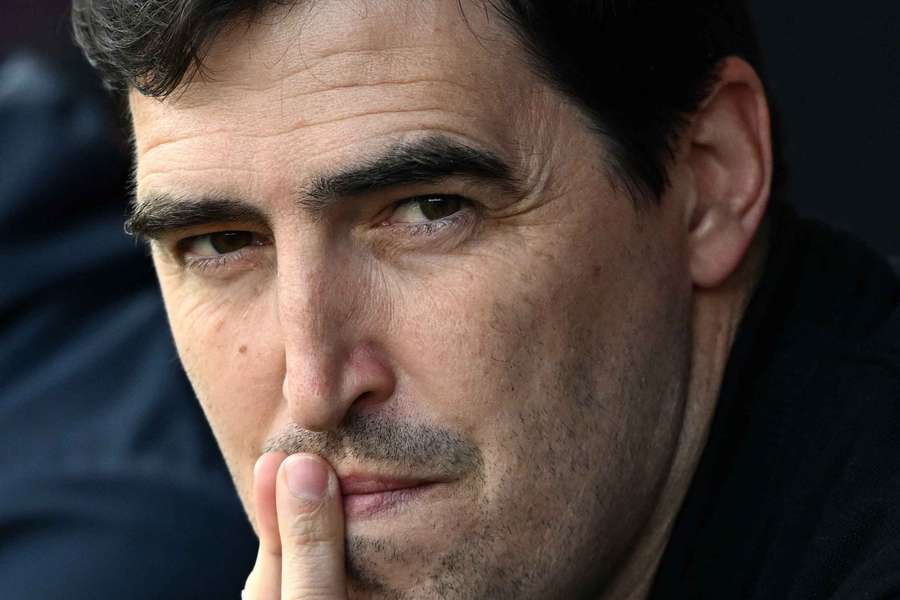 Liverpool boss Andoni Iraola.