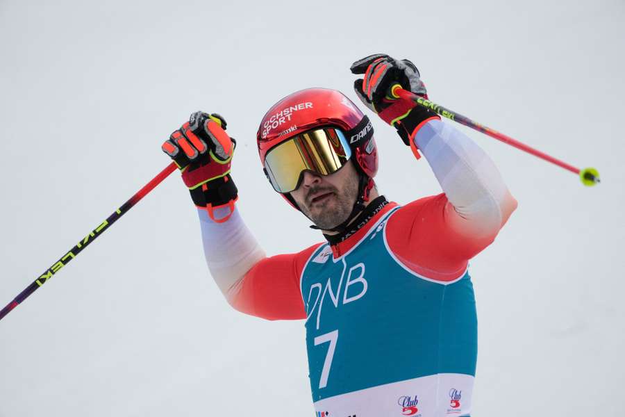 Loïc Meillard mardi.