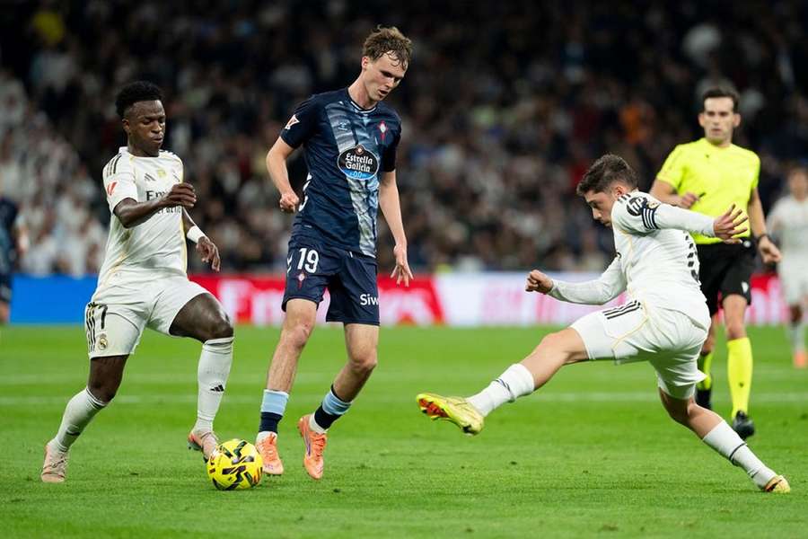 Swedberg "very happy" after scoring twice in Celta Vigo win at Real Madrid