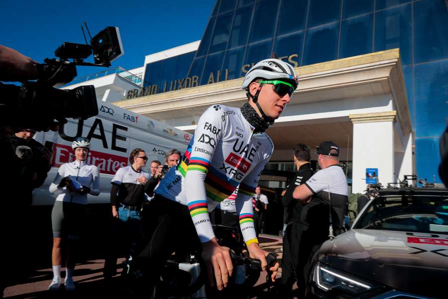 Pogacar en décembre 2024.