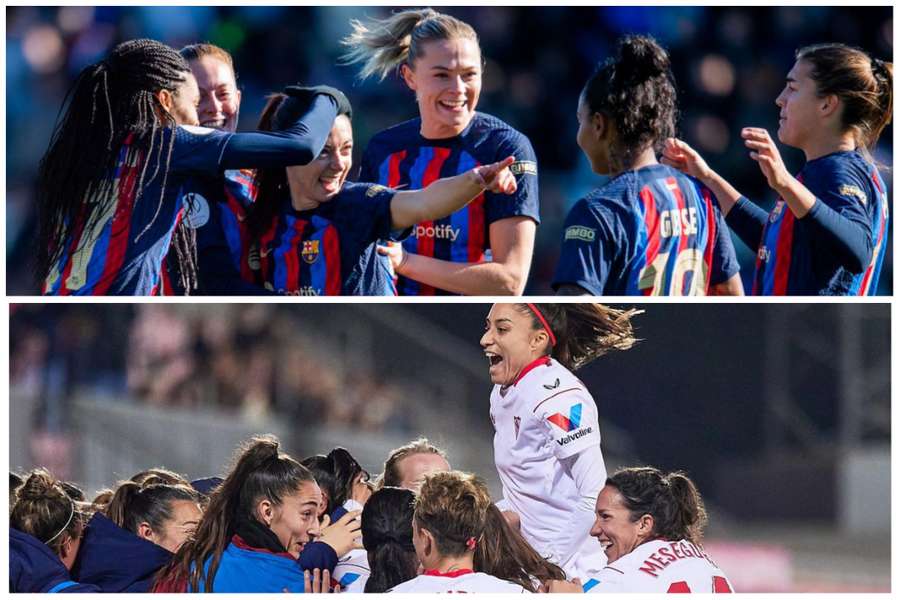 Barcelona y Sevilla, misma sanción a sus equipos femeninos, distinta forma de acatarla