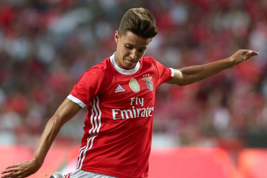 Tiago Dantas jogou no Estádio da Luz