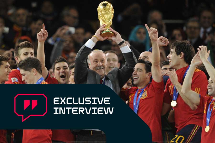 Vicente del Bosque won the 2010 World Cup with Spain