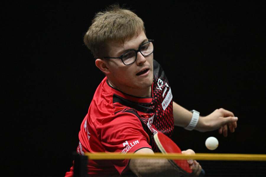 Alexis Lebrun au China Smash 2026. Alexis Lebrun au China Smash 2026.